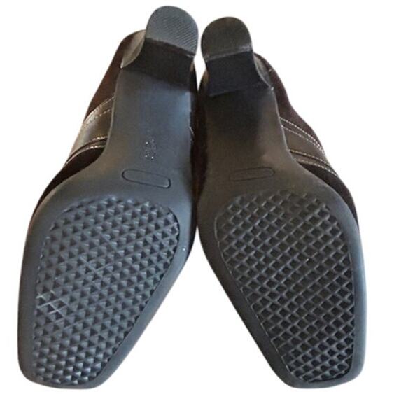 Aerosoles Brown Suede Slip-On Mules with Buckle Detail – Women’s Size 7B (EU 38) - Picture 7 of 8